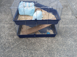 2 Tier Corner Cage for Rabbits/Guinea Pigs/Small Furries