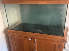 Fish tank and storage stand