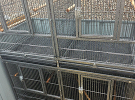 Double breeding cages