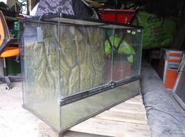 Glass Terrarium 36"x18"x24"