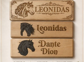 Personalised st able plaques