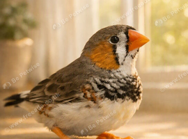ZEBRA FINCHES SPLITS ORANGE BREAST SPLIT BLACK FACE BLACK BREAST BLACK CHEEK