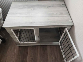 X2 cabinet dog cages large and medium