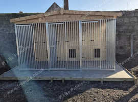 3 bay kennel