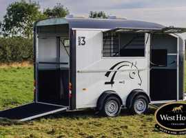 Cheval Liberte Maxi 3 Herringbone Horse Trailer New - &pound;16500