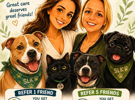 SLK Pet Services refer a friend scheme