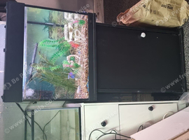 90l fish tank with mesh magnetic lid