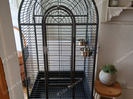 Parrot cage.
