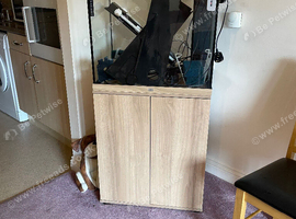Juwel fish tank , 1 year old, with cupboard underneath