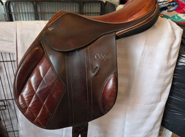 17inch tan saddle