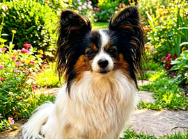 Kc reg proven Papillon at stud