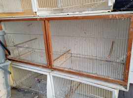 Breeding cages used for canaries