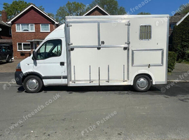 Renult master horse box &pound;8950.00 ono