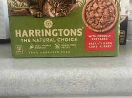 Harrington wet cat food in gravy