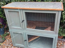 NEW & USED SINGLE & DOUBLE 3FT RABBIT HUTCHES FOR SALE