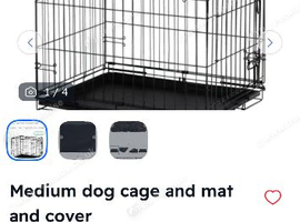 Medium dog crate brand new