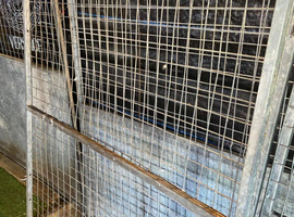 Galvanized panel 5 ft by 6 ft