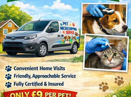 Pet microchipping in your own home