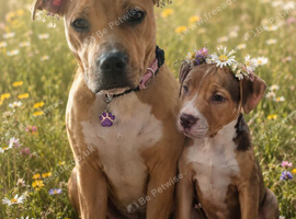 Female American bulldog