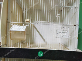 Plastic single breeding cage