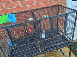 Double bird cage forsale