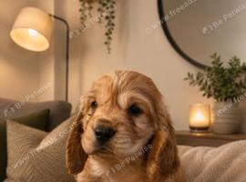 Adorable True Show Cocker Spaniel pups.