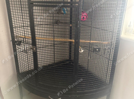 Big Corner Cage suitable for African Grey etc