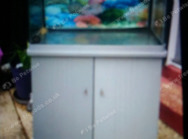 Aquarium with cabinet