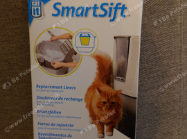 1 pack of Catit SmartSift replacement liners 47L x 39W x 25H cm