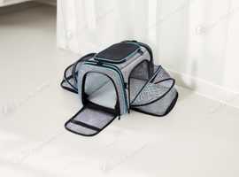 Brand New Large Expandable Airline-Approved Pet Carrier 45cm x 30cm x 30cm
