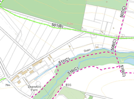 3 acre field for sale in Blakedown