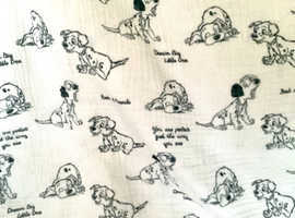 Dog duvet bed.