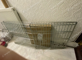 Large Folding Metal Dog Pen Never Used
