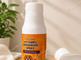 Pet Fabric Deodoriser Spray 120ml &ndash; Dog & Cat Odour Eliminator