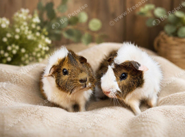 Guinea Pigs Looking for Loving Homes