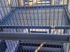 double breeder parrot cage