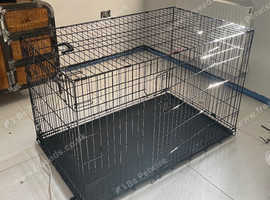 Large foldable cage for cat or dog