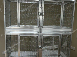 Aluminium double bespoke bird flight