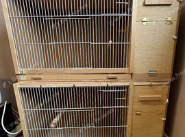 2 cockatiel / lovebird breeding cages