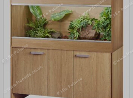 Vivarium and cupboard unit for sale