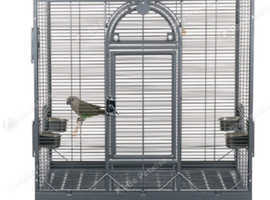 Large bird/parrot cage on stand