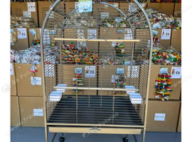 Parrot-Supplies Daytona Top Opening Parrot Cage Antique