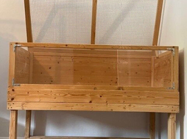 Wooden Indoor Enclosure/Cage For Small Animals