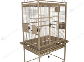 Parrot-Supplies Dakota Play Top Parrot Cage Stone