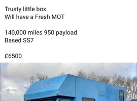 Horsebox for sale