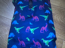 Bnwot cute little dog dinosaur pets corner great & small Penrose dog puppy jacket / coat xs 10&rdquo; long