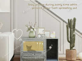 Litter tray hideaway unit