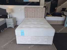 4ft6 Double Bed Frame + Mattress | Storage Options Available
