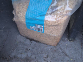Wood shavings for free collection