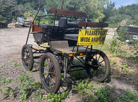 4 wheeler horse cart 14.2-15.3 ish
